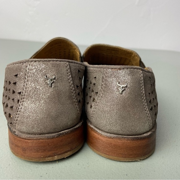 Trask Women's Loafers Metallic Perforated Slip On Size 7M - Picture 3 of 9